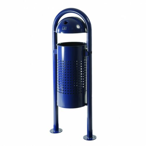 De geperforeerde uitvoering van afvalbak R2. Duurzaam en een zeer fraai design. Inhoud 40 Liter